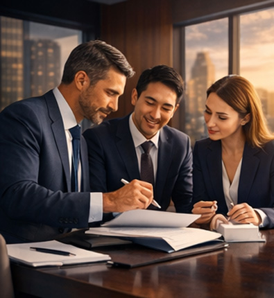 Business formation across borders